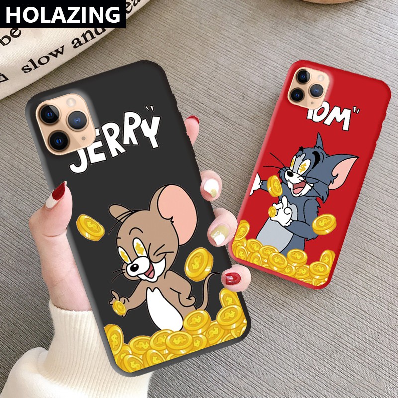 Ốp Điện Thoại Silicon Mềm Hình Tom Và Jerry Cho Iphone Xs Max X Xr 12 Mini 11 Pro Max 8 Plus 7 Plus Se 2020 6s Plus No.739 | BigBuy360 - bigbuy360.vn