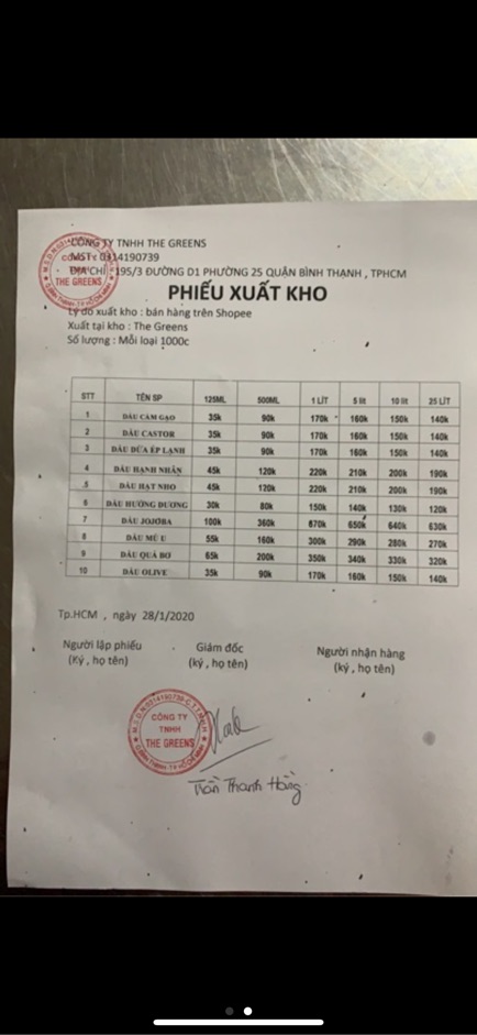 _dầu thầu dầu