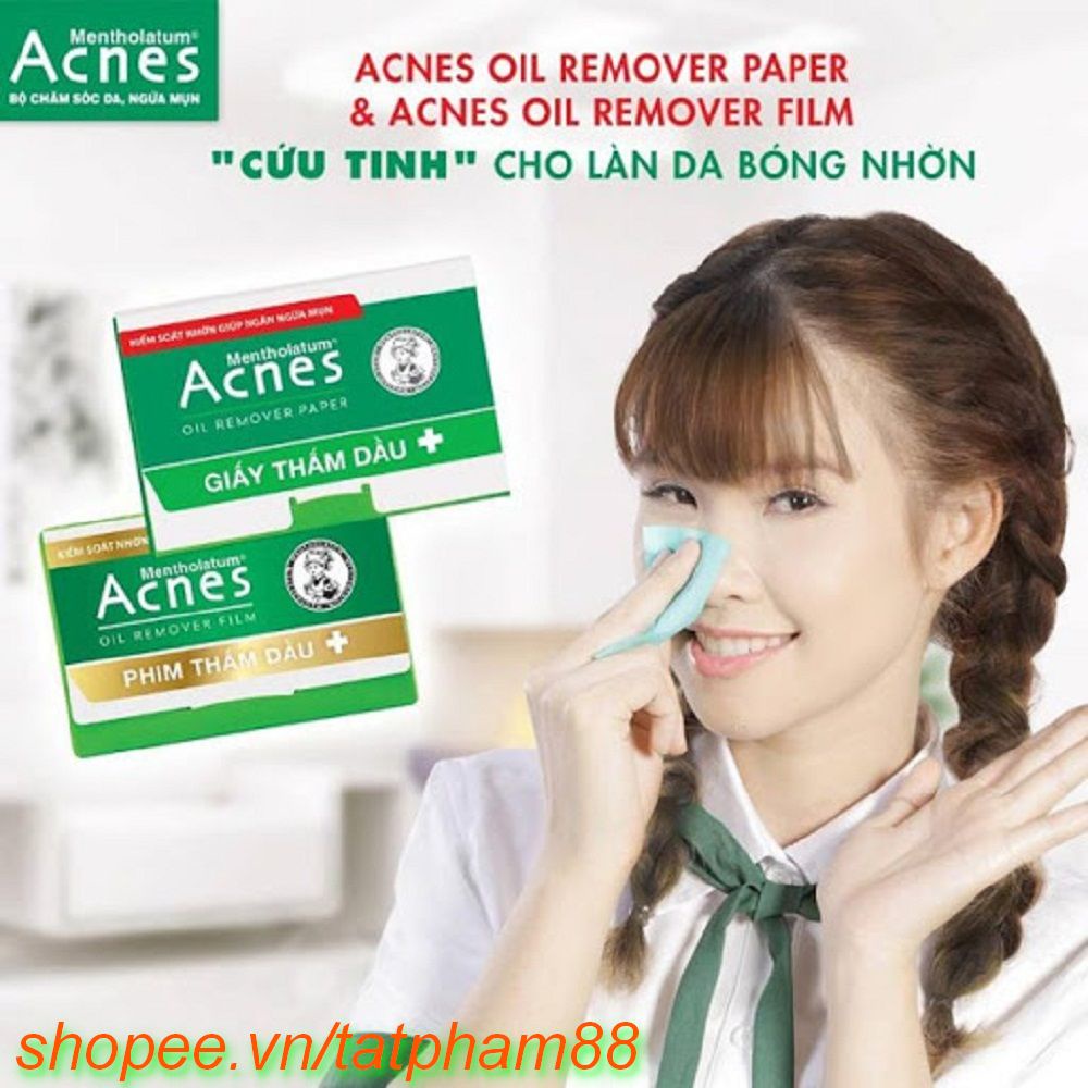 100 Tờ Giấy Thấm Dầu Acnes Oil Remover Paper 100% chính hãng, tat cung cấp và bảo trợ. | BigBuy360 - bigbuy360.vn