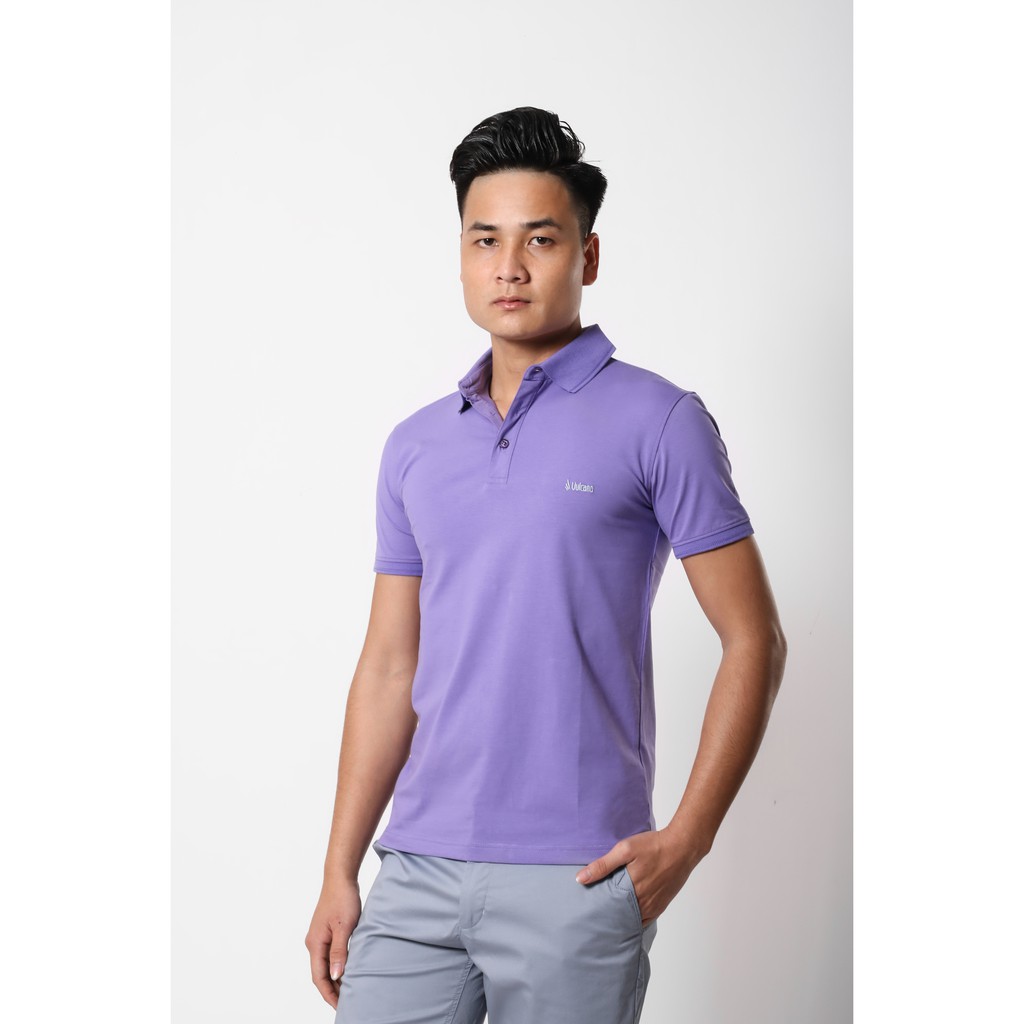 Áo Thun Nam, Áo Polo Nam Vulcano 8012 Chất Liệu Cotton Cao Cấp, Thoáng Mát, Thấm Hút Mồ Hôi