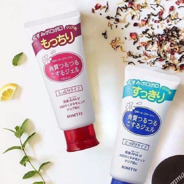 Tẩy Tế Bào Chết Rosette Gel Tẩy Da Chết Peeling 120g Nhật Bản