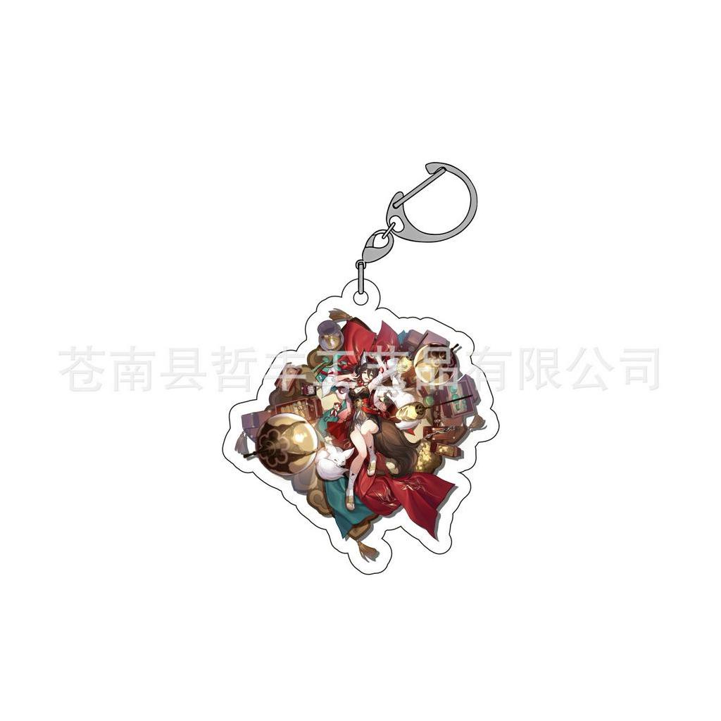 Móc khóa HONKAI IMPACT STAR RAIL ver CHIÊU THỨC keyring in hình game chibi anime mica acrylic xinh xắn