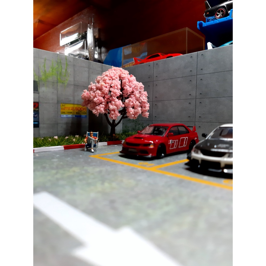 Diorama 1/64 - Parking  - Bãi Đỗ Xe Công Viên