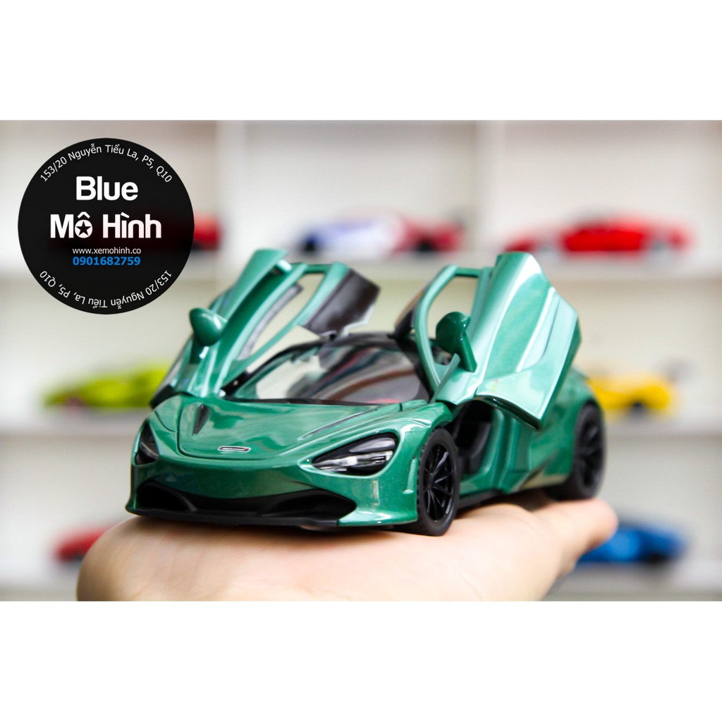 Blue mô hình | Mô hình xe Mclaren 720S tuyệt đẹp 1:32