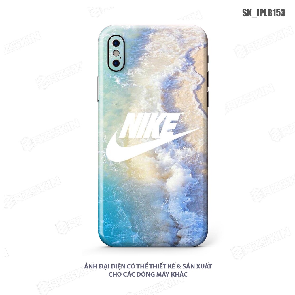 Miếng Dán Skin Hình Nike Dành Cho IPhone 14 Pro Max |SK_IPLB153| Chất Liệu Film 3M Chính Hãng, Khuôn Cắt CNC Dễ Dán