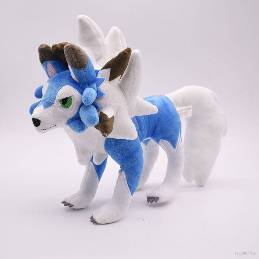 Thú Nhồi Bông Hình Pokemon Sun and Moon Lycanroc Cho Bé