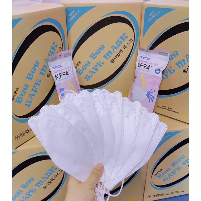 [HOT] SET 10 Khẩu Trang KF94 Xuất Hàn Có Giấy Chứng Nhận Đạt Chuẩn Y Tế | BigBuy360 - bigbuy360.vn