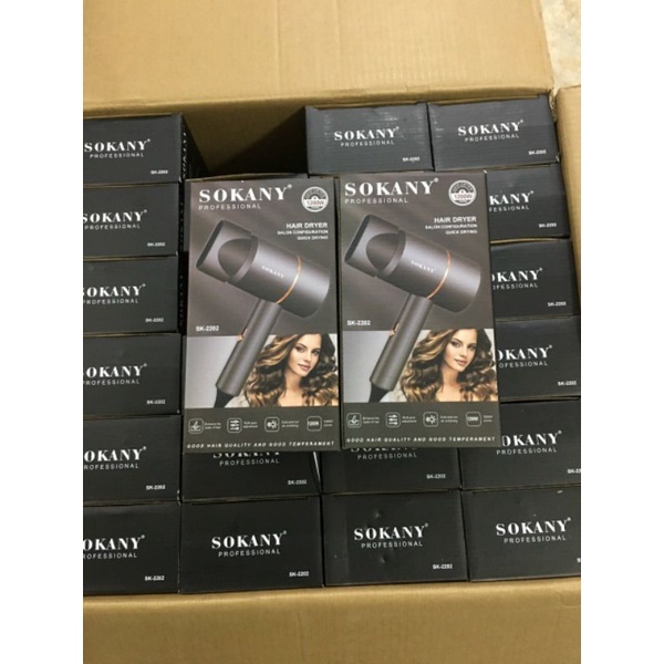 MÁY SẤY TÓC SOKANY SK 2202 SIÊU NHANH KHÔ THẾ HỆ MỚI