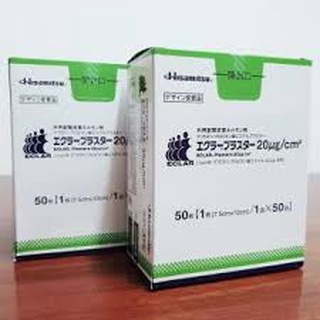 5-Miếng DÁN ÉP SẸO LỒI ECLAR PLASTER HISAMITSU NHẬT BẢN (7,5cm*10cm)
