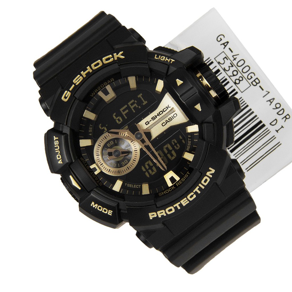 Đồng hồ thể thao nam nữ G-Shock GA-400GB-1A9 Full phụ kiện