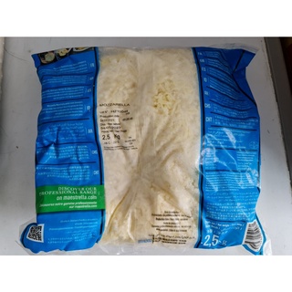 [Túi 2.5 Kg] PHÔ MAI SỢI [France] MAESTRELLA Mozzarella Cheese (nw0)