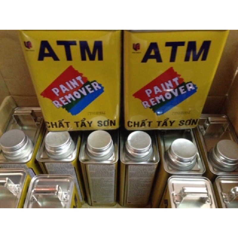 Chất tẩy sơn ATM 875ml dung dịch tẩy sơn trên mọi chất liệu