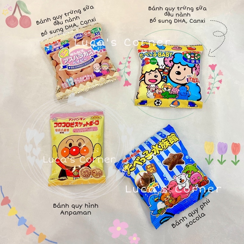 Bánh snack Calbee Nhật Bản cho bé ăn dặm