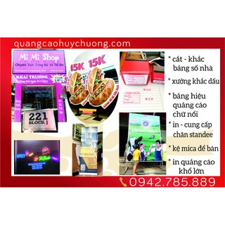 bảng hiệu chữ nổi mica🍀bảng hiệu quảng cáo🍀