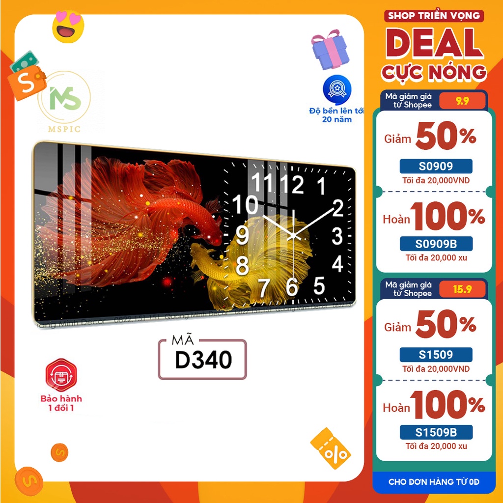 Tranh Đồng Hồ Treo Tường tráng gương ❤️Mẫu HOT❤️ Đồng Hồ Pha Lê Trang Trí Decor Nhà Cửa Phòng Khách kim trôi