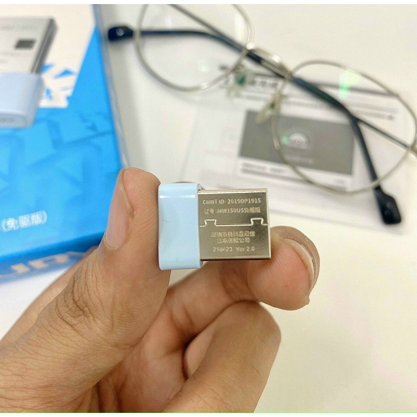 USB Wifi Mercury Phiên Bản 2021 Thu Sóng Wifi Cho Máy Bàn Kết Nối Không Dây tốc độ 150Mbps