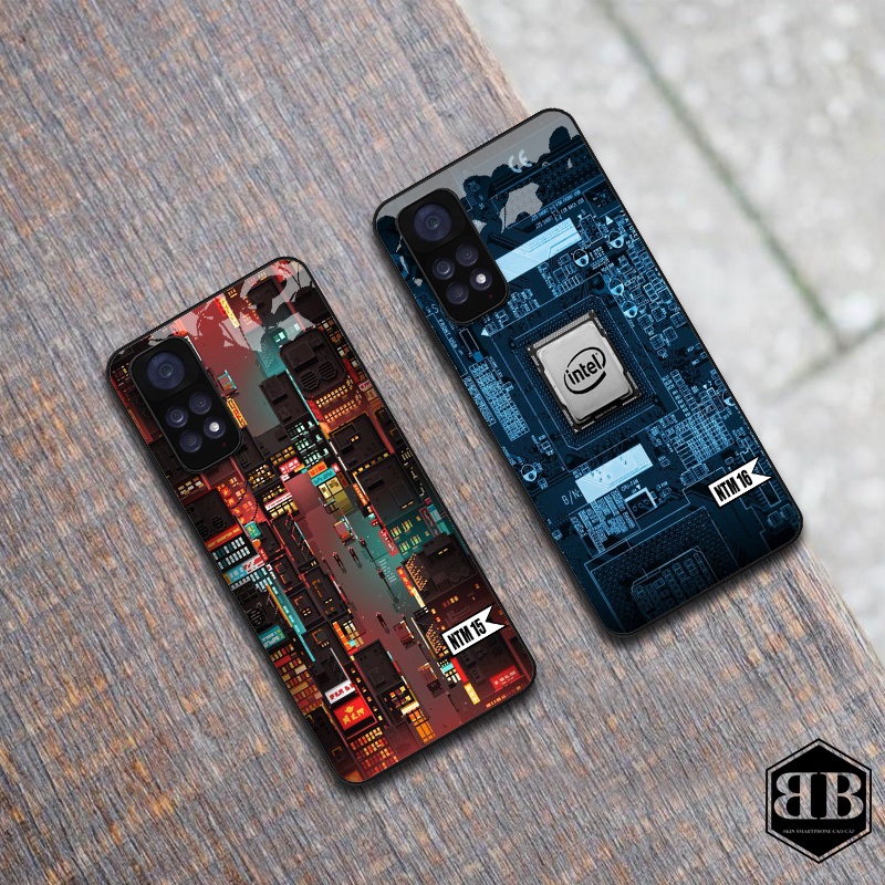 Ốp lưng kính cường lực Xiaomi Redmi Note 11 4G / Redmi Note 11S đẹp mê luôn