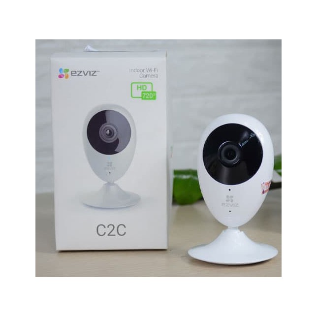 Camera wifi mini trong nhà EZVIZ C2C - Camera wifi với cảm biến 1/4‘’ 1MP HD progressive scan CMOS