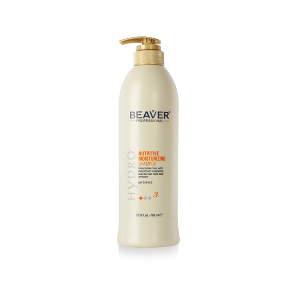 Dầu Gội Siêu Dưỡng Beaver Nutritive Moisturizing Shampoo +++3 768ml