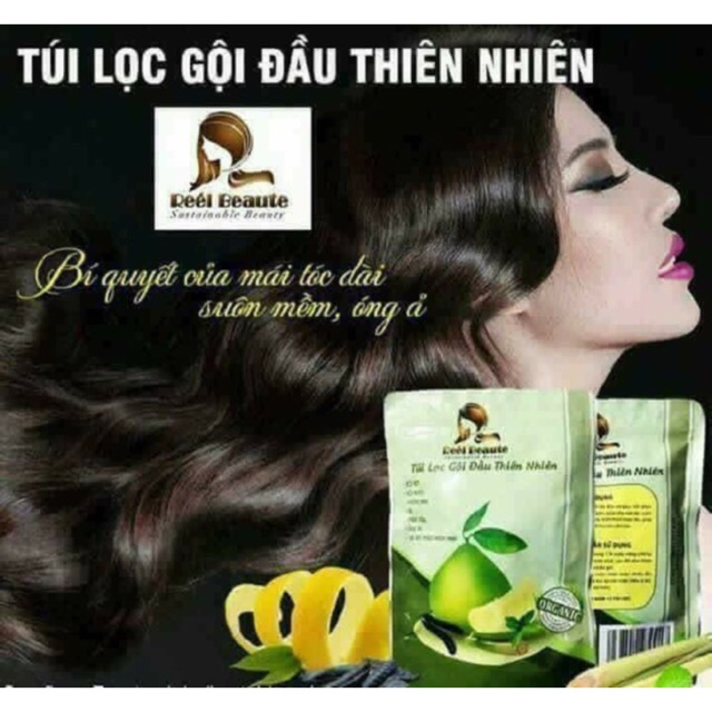 Lẻ bằng sỉ Túi lọc gội đầu reel beauty chính hãng