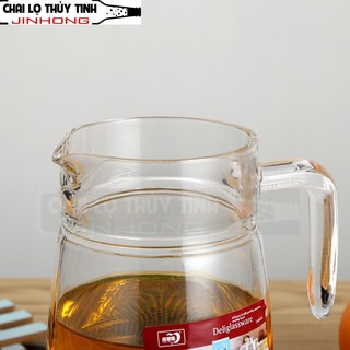 Bình Thủy Tinh Quai Cầm Miệng Rót 1.6 Lít