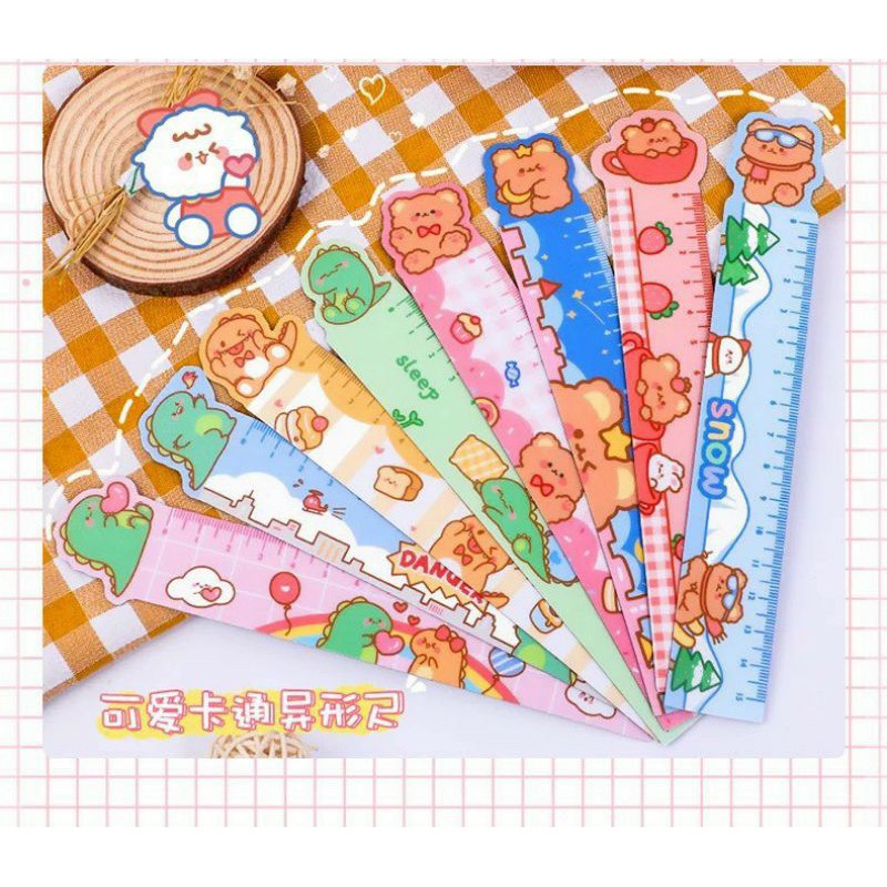Thước Kẻ Dẻo Hoạt Hình Cute