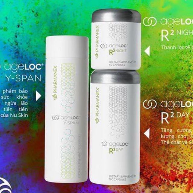 Bộ đôi chống lão hóa ageloc R2 và Ageloc yspan