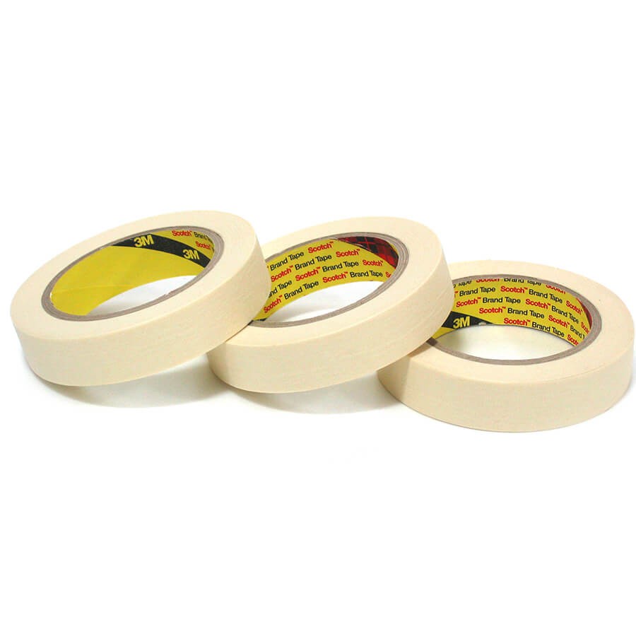 BĂNG KEO GIẤY 3M MASKING TAPE 320 24MMX29M (TRẮNG)