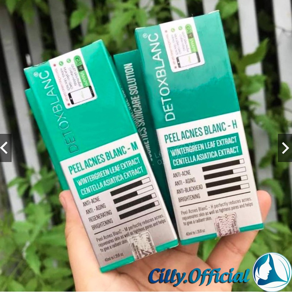 Serum mụn Detox Blanc số 13 hàng chuẩn mẫu mới nhất hộp 40ml | BigBuy360 - bigbuy360.vn