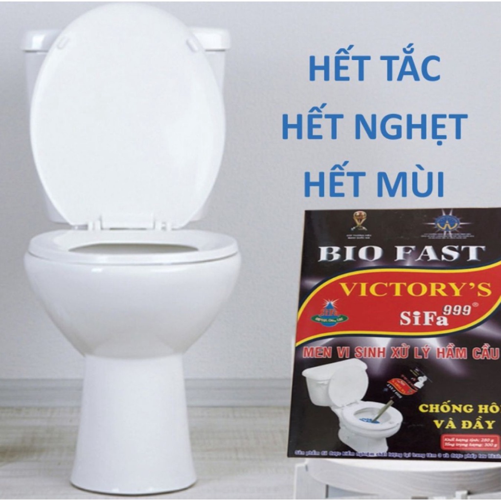 Bột men vi sinh xử lý hầm cầu và ao tôm cá SiFa chính hãng, giúp chống hôi và đầy, mang lại hiệu quả cao, hộp 300g