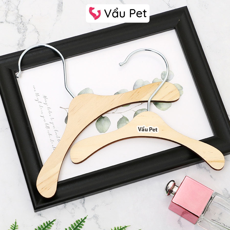 Móc Gỗ Treo Quần Áo Chó Mèo Thú Cưng_Petlover