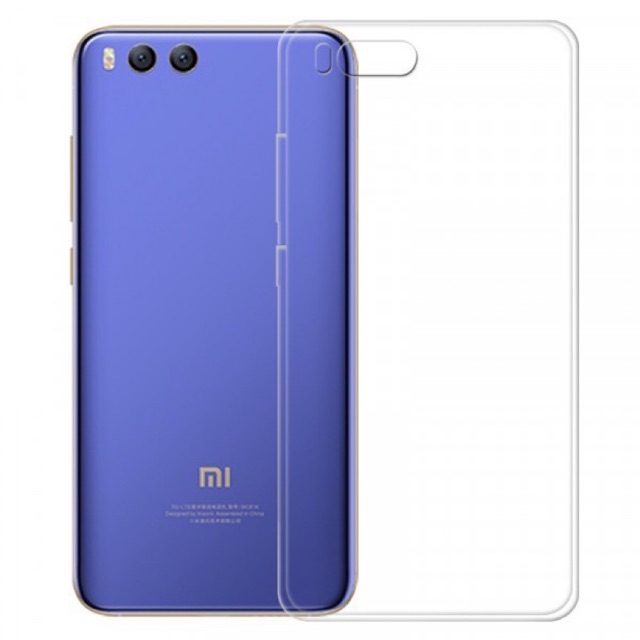 Ốp lưng Silicon trong suốt Xiaomi Mi6