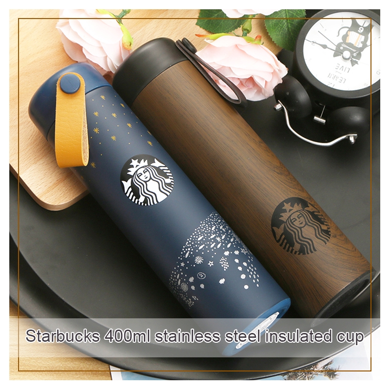 Starbucks Mermaid Sling Style 304 Stainless Steel Vacuum Thermos Cup Vacuum Thời Trang Bình Chai Nước Thermos Màu Supreme