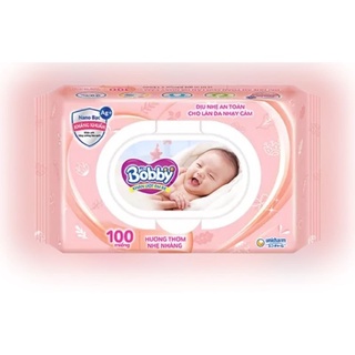 khăn ướt Bobby 100 miếng