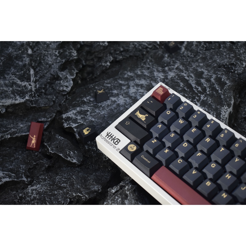 Bộ 134 Phím PBT Cho Bàn Phím Cơ GMK Rome