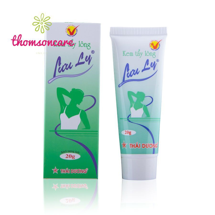 Kem tẩy lông triệt lông Lưu Ly - Thái Dương tuýp 20g gel làm sạch lông tay, lông chân, nách | BigBuy360 - bigbuy360.vn
