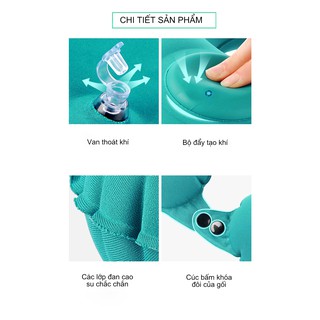 Gối bơm hơi đỡ cổ thông minh