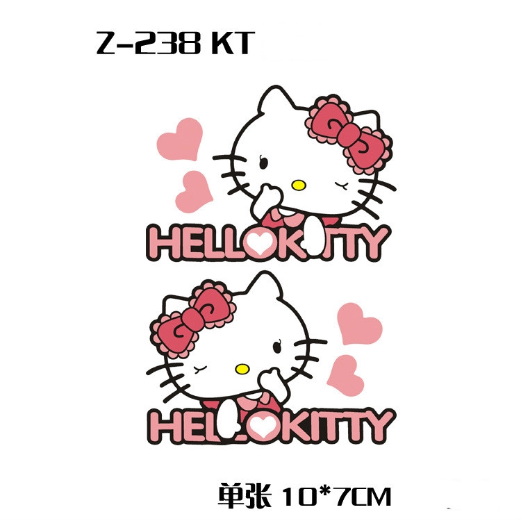 Sticker Hello Kitty Dán Trang Trí Xe Hơi
