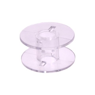 50pcs Universal Plastic Transparent Empty Bobbins Spool for Sewing Machine