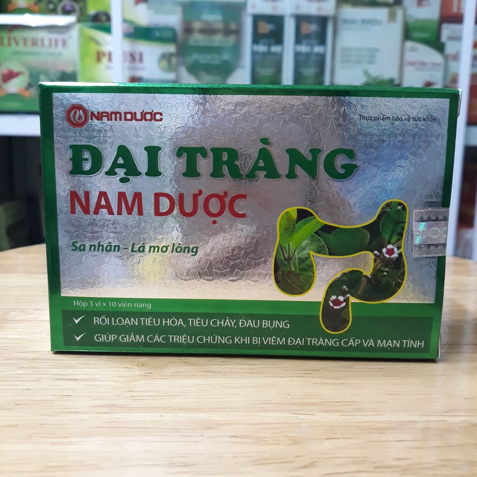 ĐẠI TRÀNG NAM DƯỢC- giảm rối loạn tiêu hoá,tiêu chảy, đau bụng,đầy hơi các triệu chứng đại tràng cấp và mãn tính