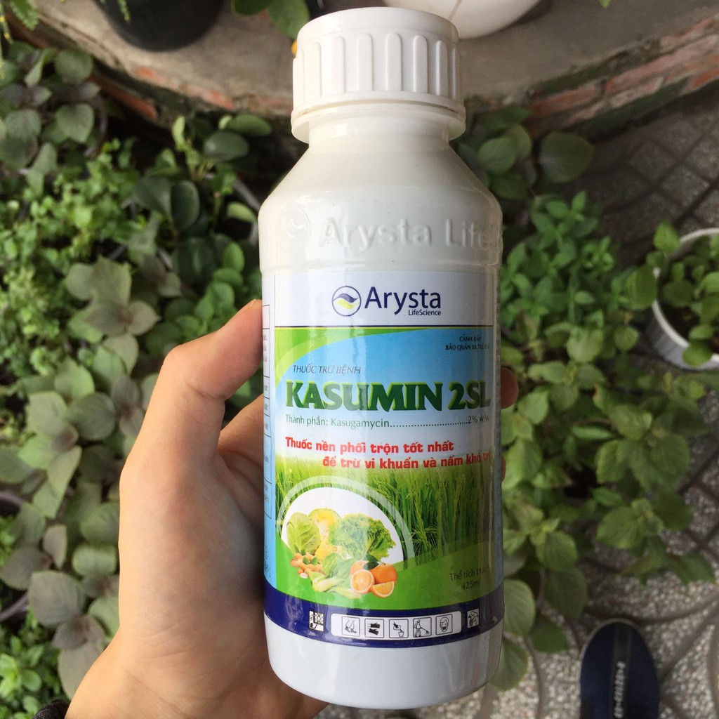 Thuốc trừ khuẩn và trừ nấm KASUMIN 2SL chai 450ml