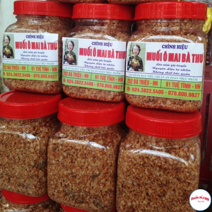 Muối Ô Mai Bà Thu Chính Hiệu 100gr – Chấm Hoa quả siêu ngon - 00005