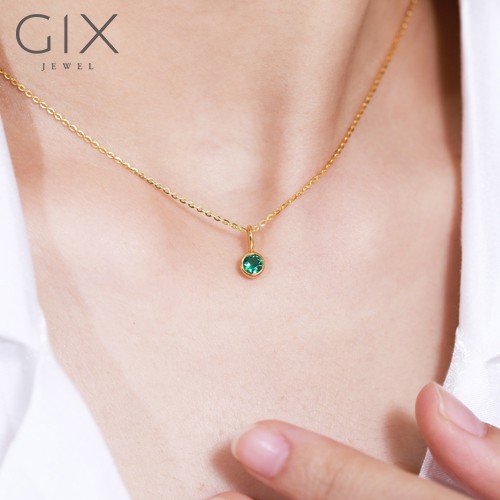 Mặt dây chuyền bạc đính đá Cz cao cấp Gix Jewel MDC08