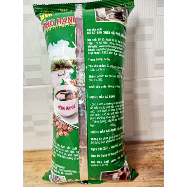 Cà phê bột Hồng Hạnh 500g