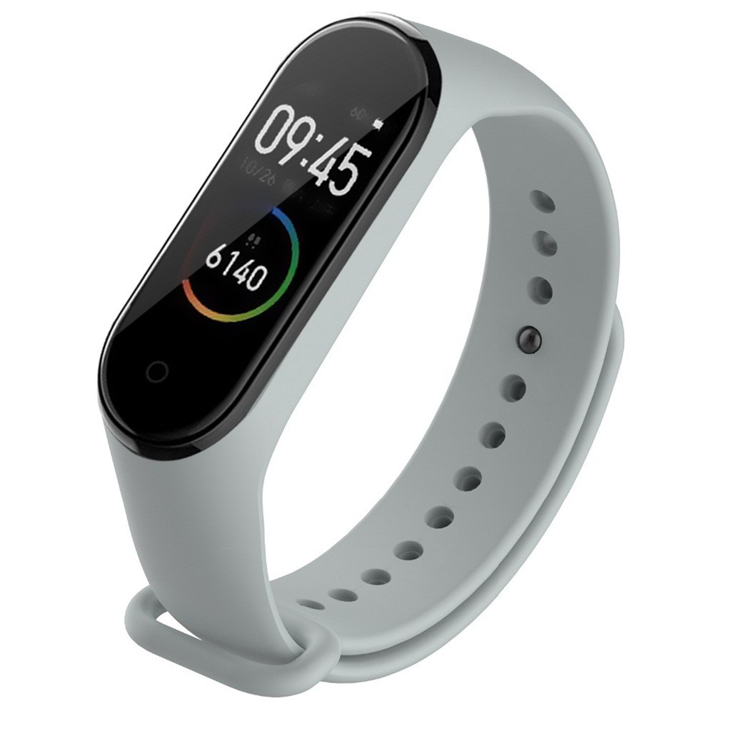 Jansin Dây Đeo Thay Thế Chất Liệu Silicon Nhiều Màu Cho Xiaomi Mi Band 8 7 6 5 4 3 Miband 8