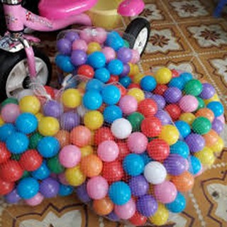 TÚI 100 BÓNG NHỰA CHO BÉ