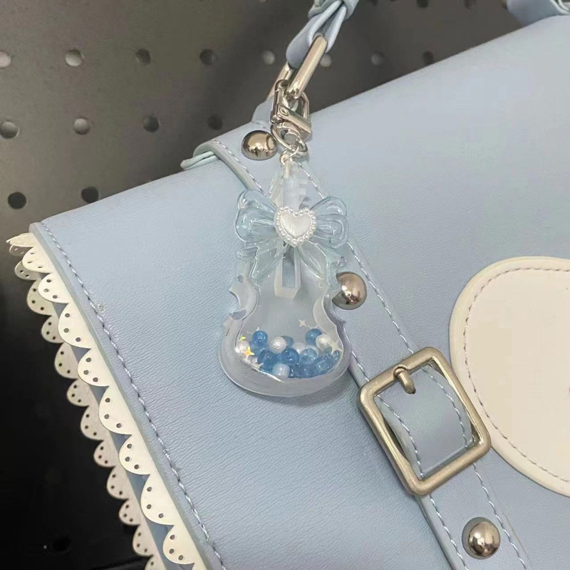 Sa Khuôn Silicone Làm Móc Khóa Hình Bình Lắc Bằng Nhựa Resin Epoxy DIY