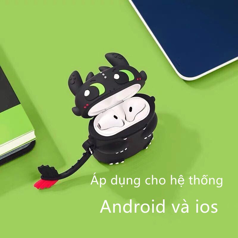 TWS inpods i12 Tai nghe bluetooth không dây có vỏ bảo vệ cho ios và android chất lượng âm thanh trung thực cao