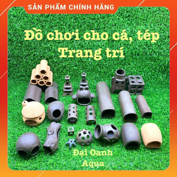 Đồ Chơi Cá Tép Cảnh - Phụ Kiện Trang Trí Bể Cá, Thuỷ Sinh