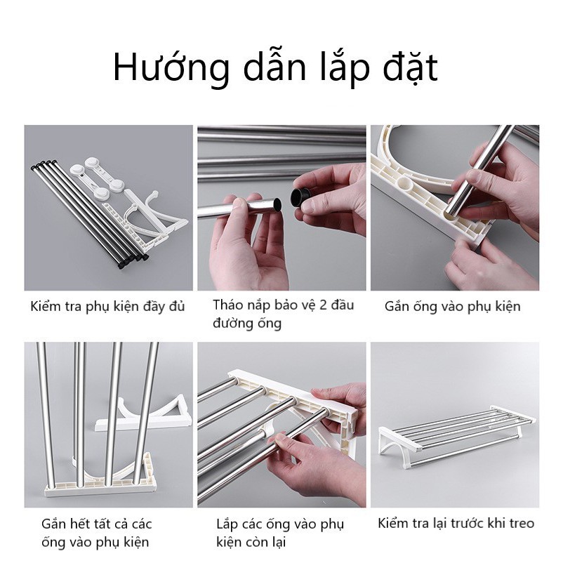 Kệ Để Đồ Phòng Tắm Đa Năng, Giá Treo Khăn Oenen 326 Cao Cấp (Tặng Kèm Miếng Dán)